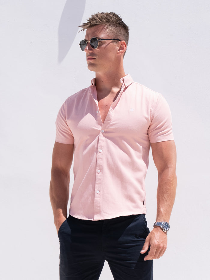 Castilla Short Sleeve Shirt - Pink