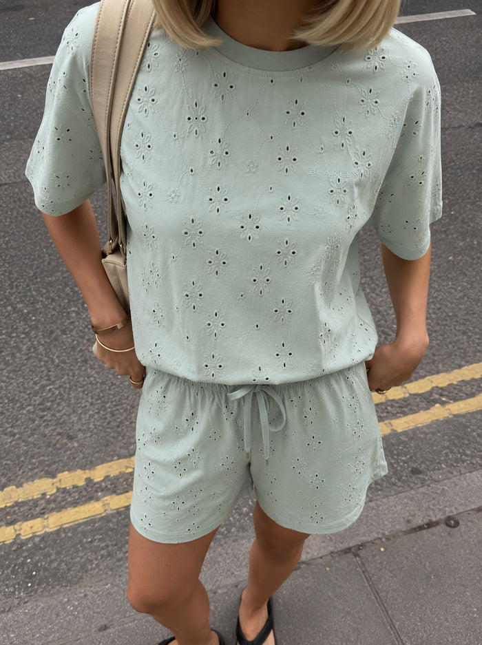 Amina Oversized T-Shirt - Sage