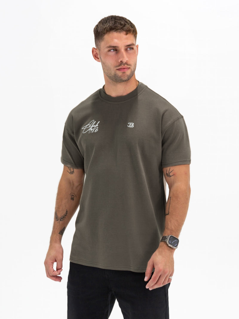 Club Relaxed T-Shirt - Safari Green