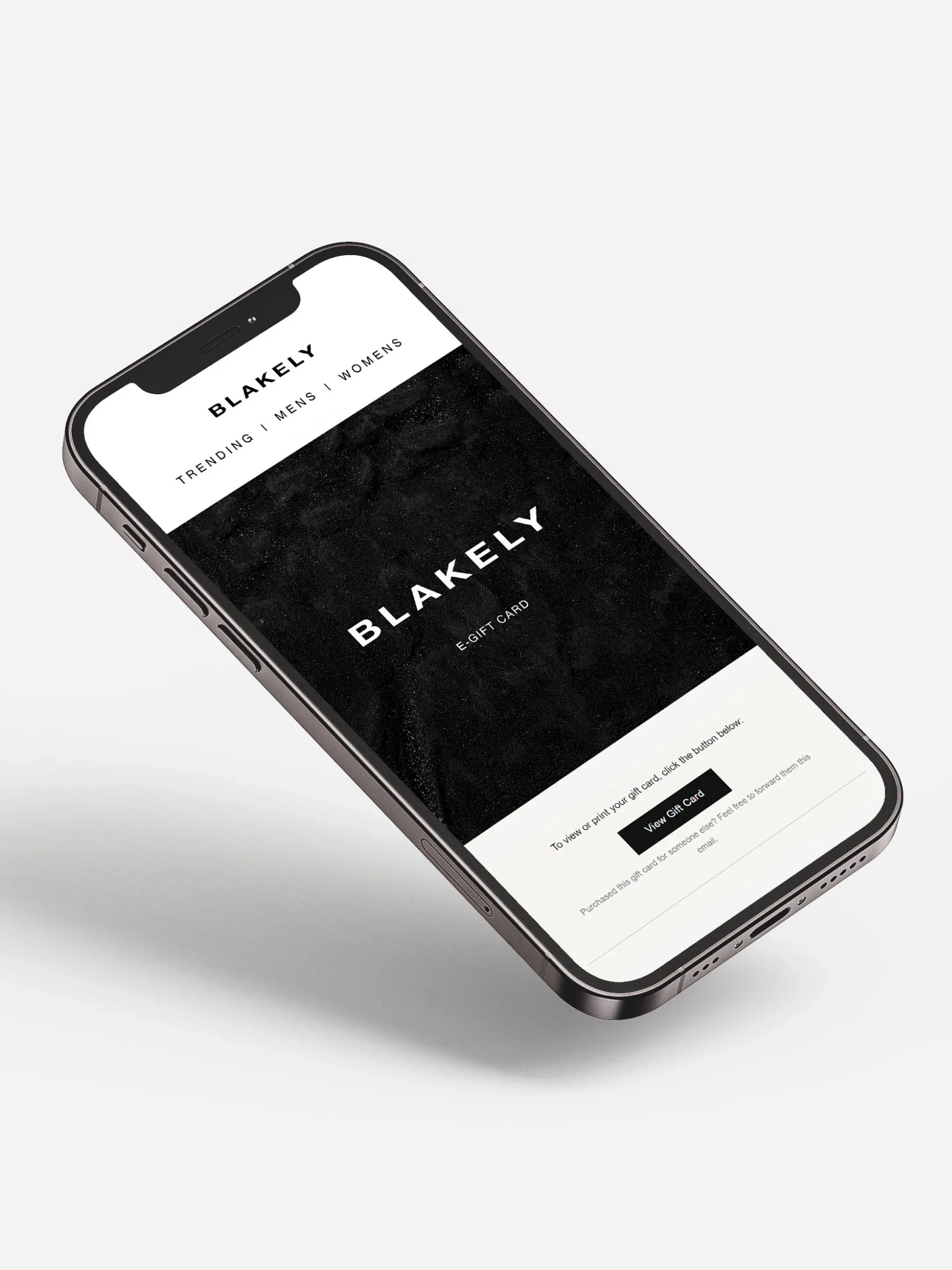 Blakely Clothing E-Gift Card Free delivery on orders over £70