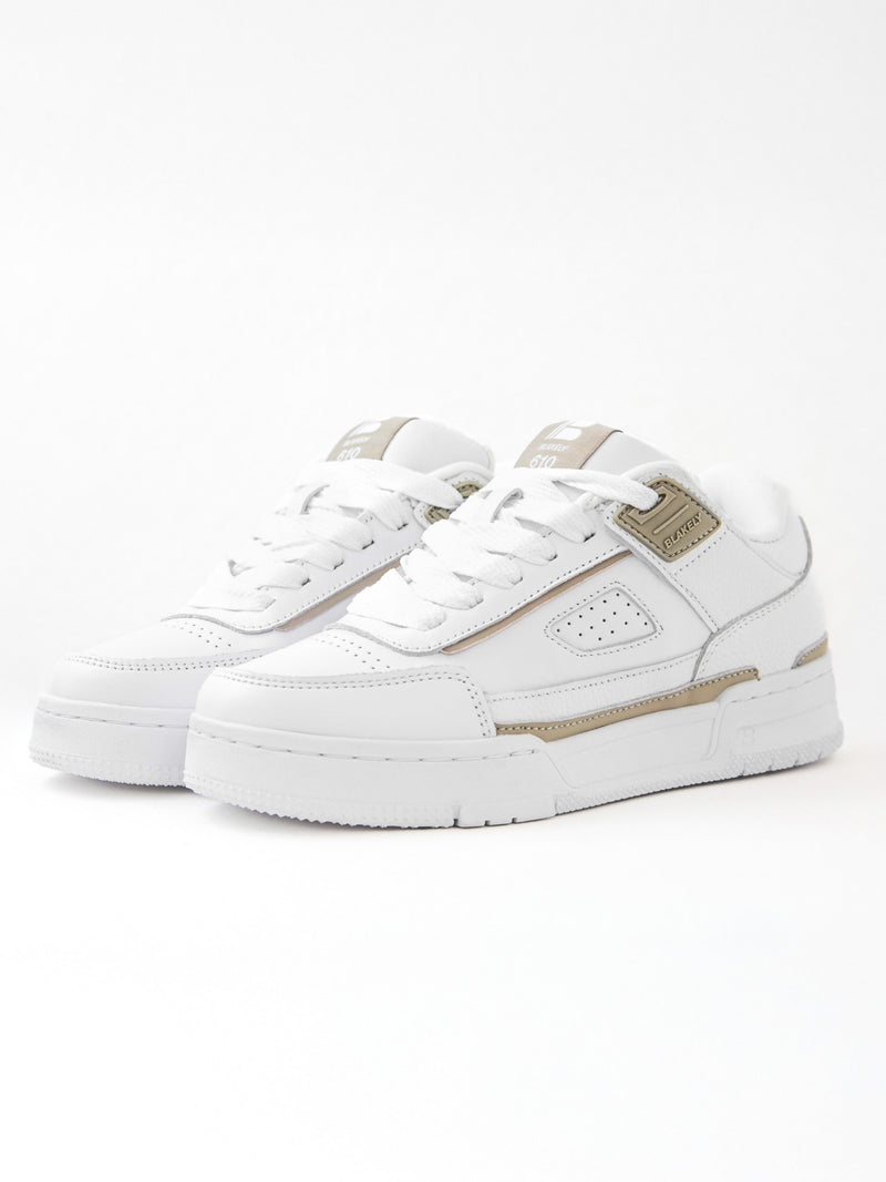 Pacer 610 Trainers - White & Brown