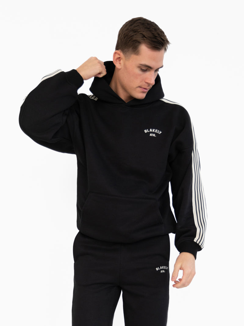 Zayd Relaxed Hoodie - Black