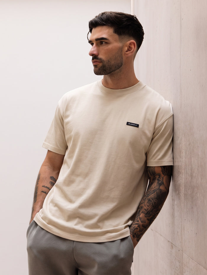 Elliot Relaxed T-Shirt - Beige