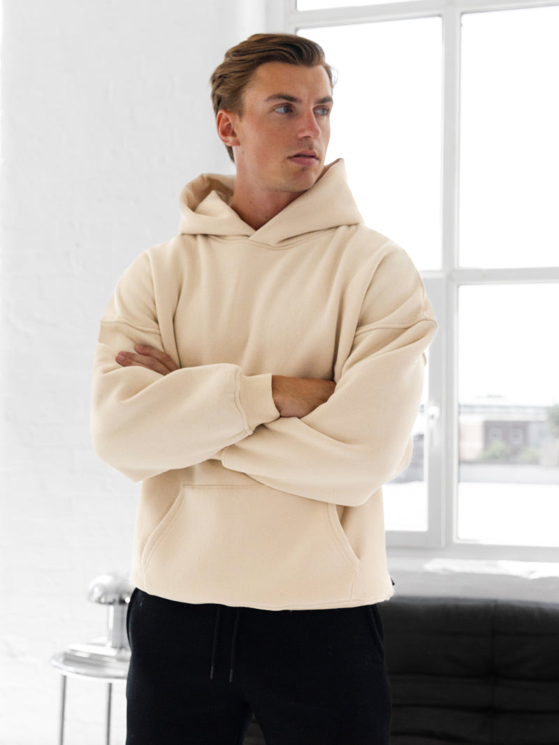 Blakely Basic Relaxed Hoodie - Bone