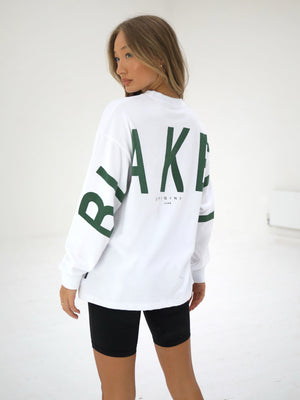 Isabel Long Sleeve T-Shirt - White