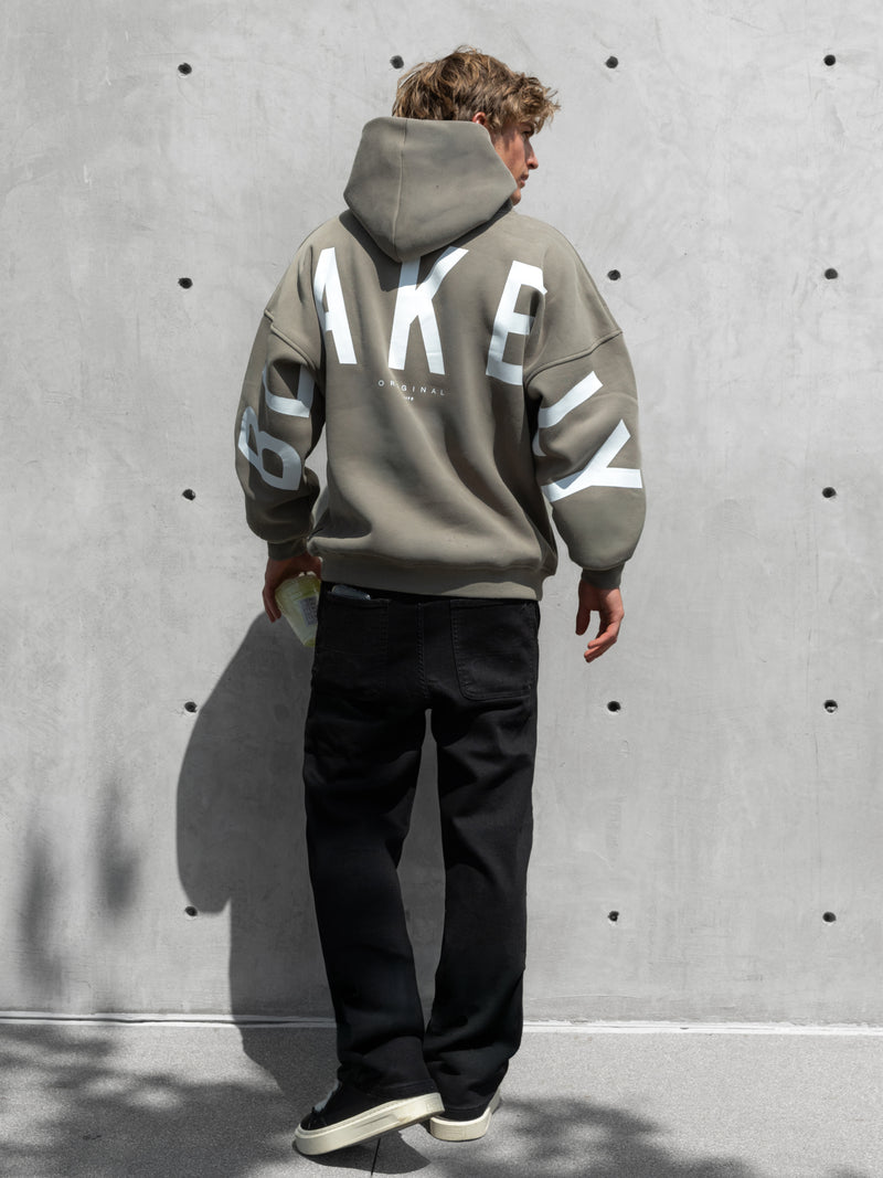 Idris Oversized Hoodie - Safari Green