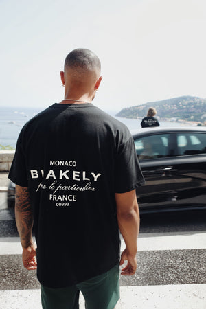 Monaco Relaxed T-Shirt - Black