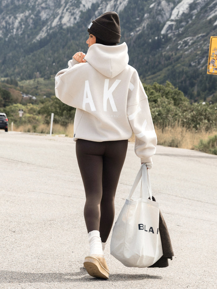 Isabel Oversized Hoodie - Soft Taupe