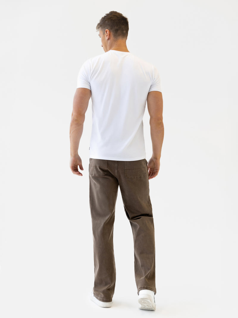 Vol.17 Straight Leg Jeans - Brown