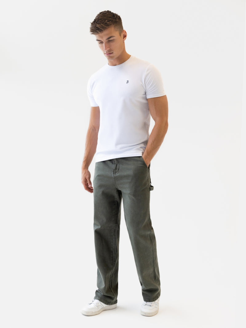 Vol.19 Carpenter Jeans - Olive Green
