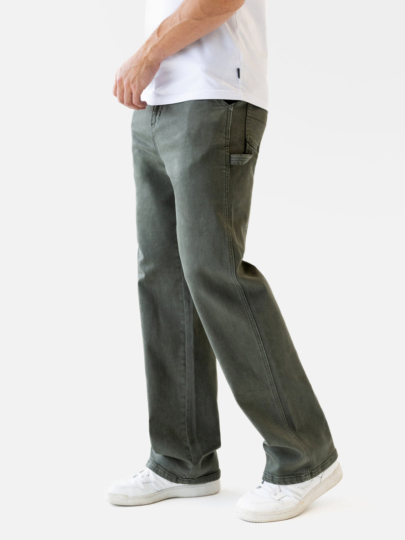 Vol.19 Carpenter Jeans - Olive Green
