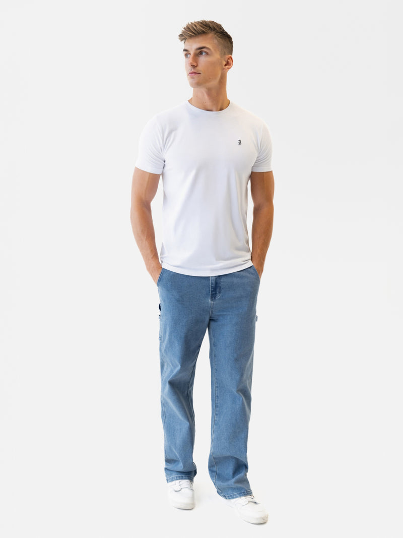 Vol.17 Straight Leg Jeans - Washed Blue