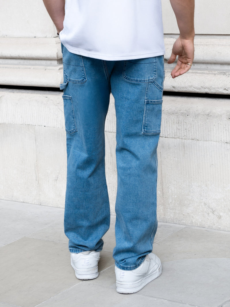 Vol.21 Panel Jeans - Blue