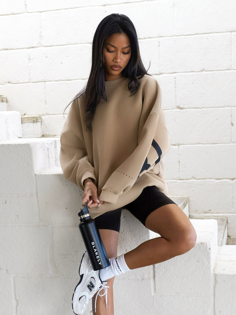 Isabel Oversized Jumper - Tan