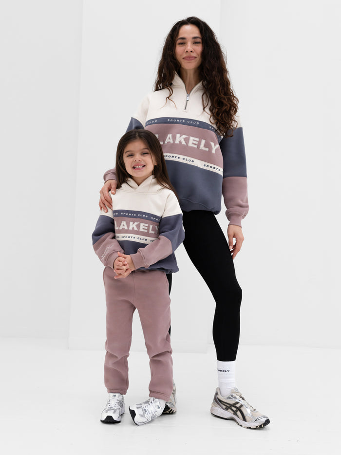 Mini Alpine Hoodie - Dusty Pink