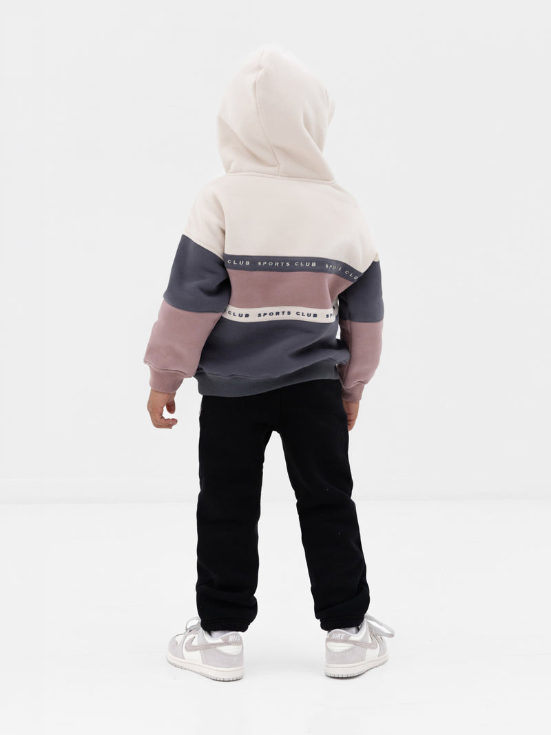Mini Alpine Hoodie - Dusty Pink
