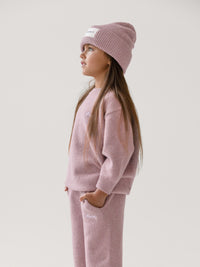 Mini Knitted Jumper - Dusty Pink
