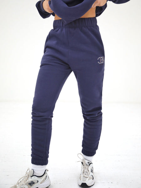 Navy blue best sale tracksuit bottoms womens