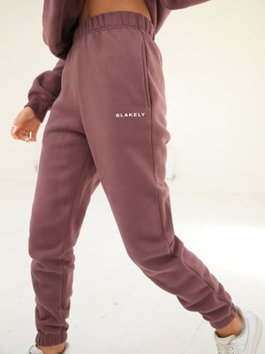Monaco Women's Sweatpants - Burgundy
