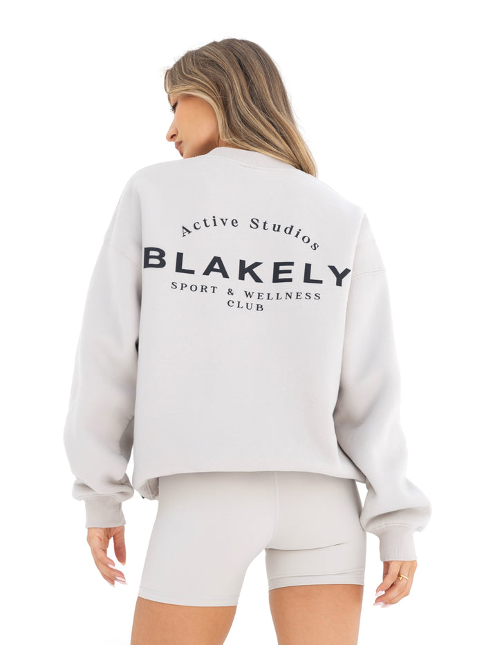 Active Studios Oversized Jumper - Ivory