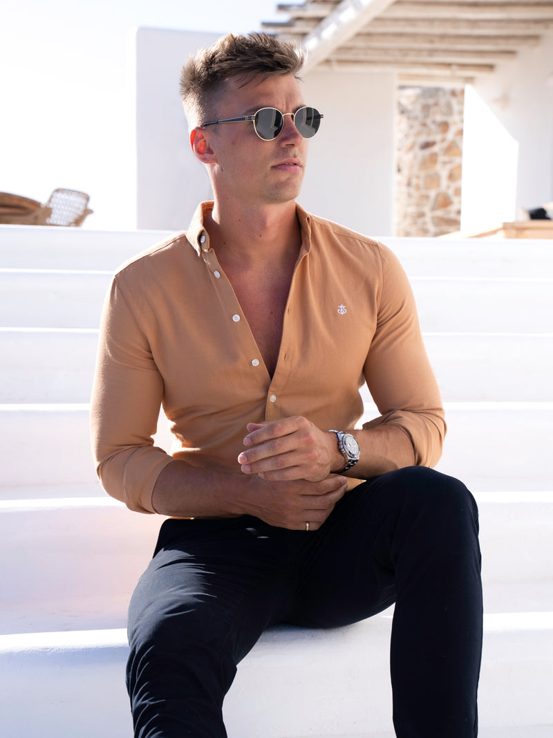 Rioja Long Sleeve Shirt - Mustard