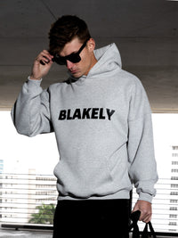 Studio Relaxed Hoodie - Marl Grey