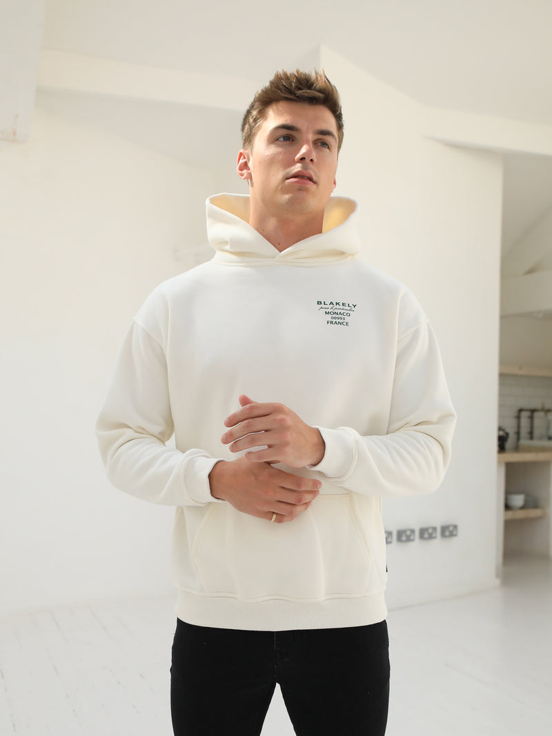 Monaco Relaxed Hoodie - Ivory