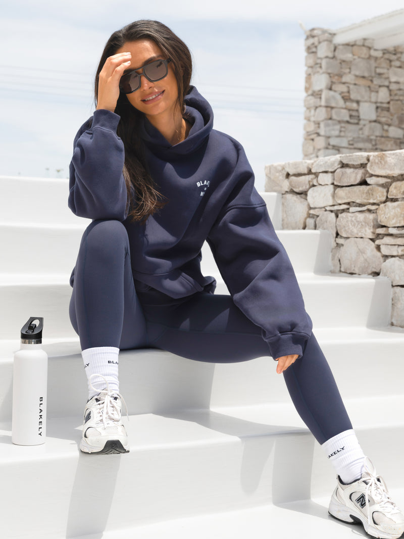 NYC Oversized Hoodie - True Navy