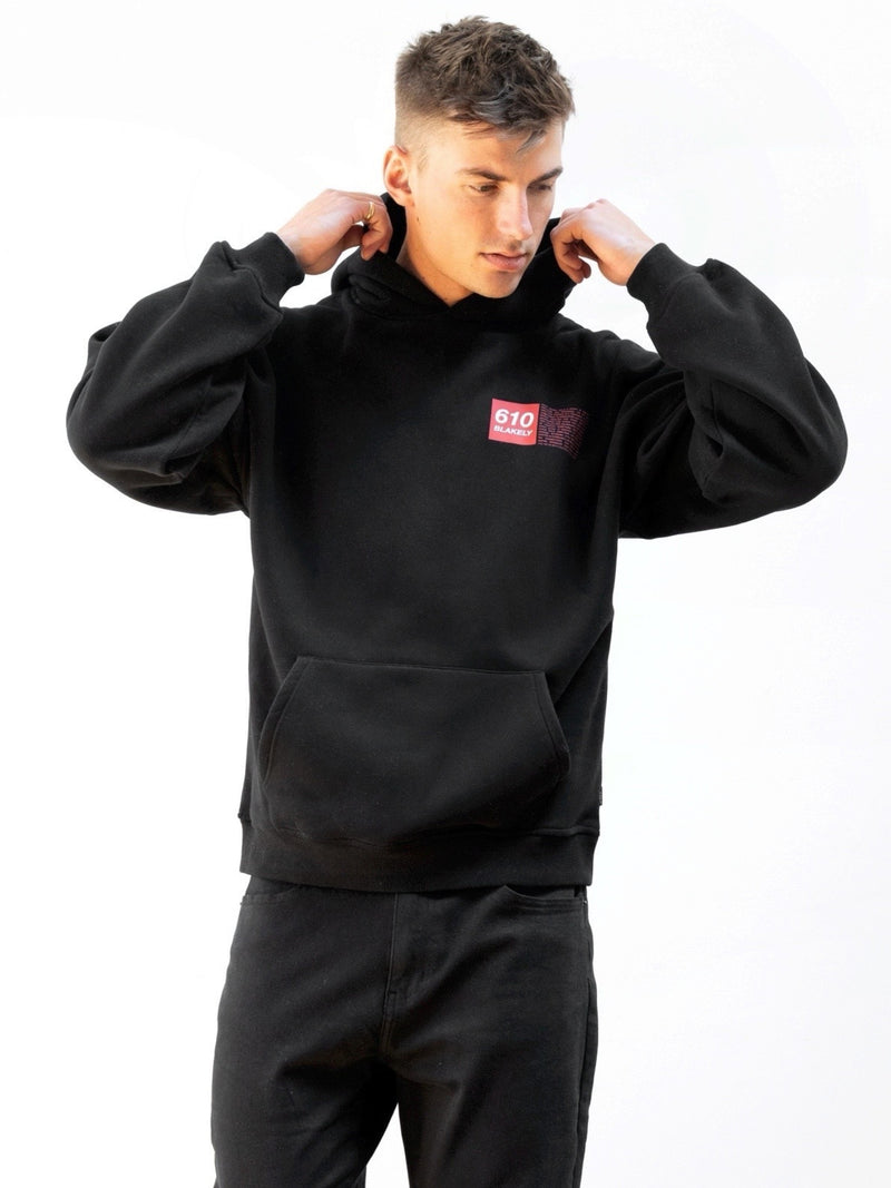 Tribeca 610 Relaxed Hoodie - Black
