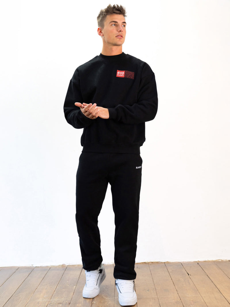 Tribeca 610 Relaxed Jumper - Black