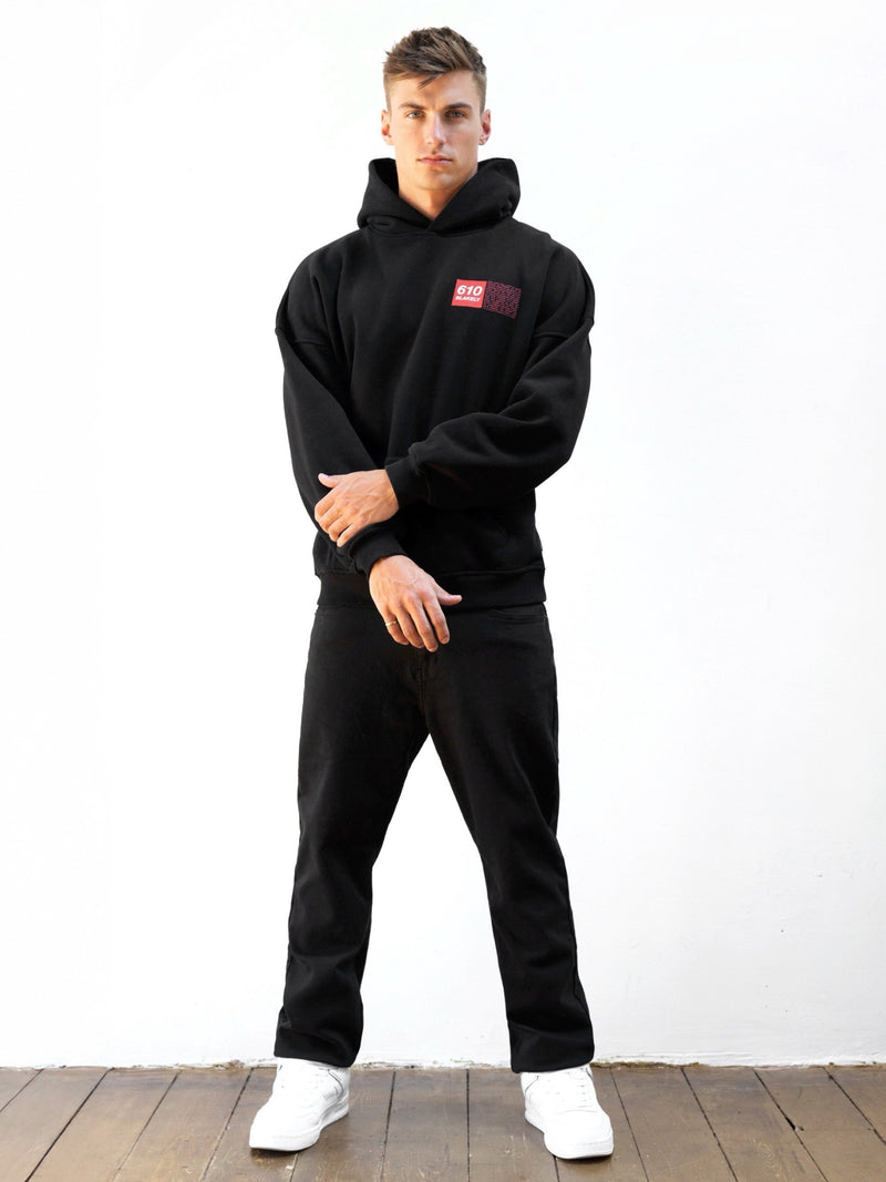 Tribeca 610 Relaxed Hoodie - Black