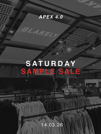 APEX Sample Sale Tickets - Saturday