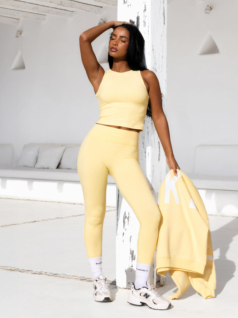 Ultimate Soft Lifestyle Leggings - Butter Yellow
