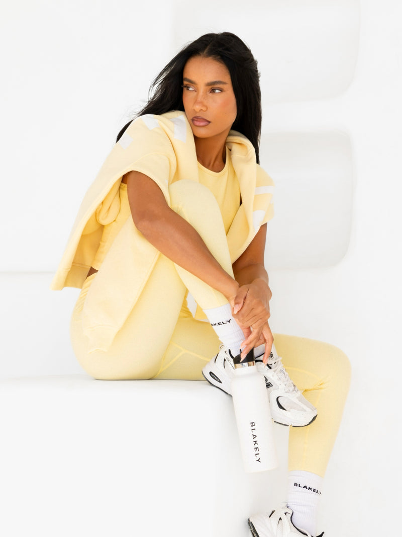 Ultimate Soft Lifestyle Leggings - Butter Yellow