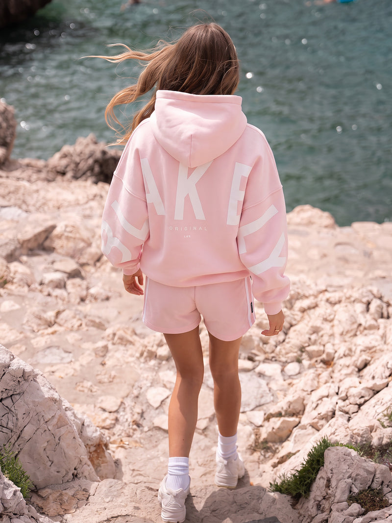 Isabel Oversized Hoodie - Soft Pink