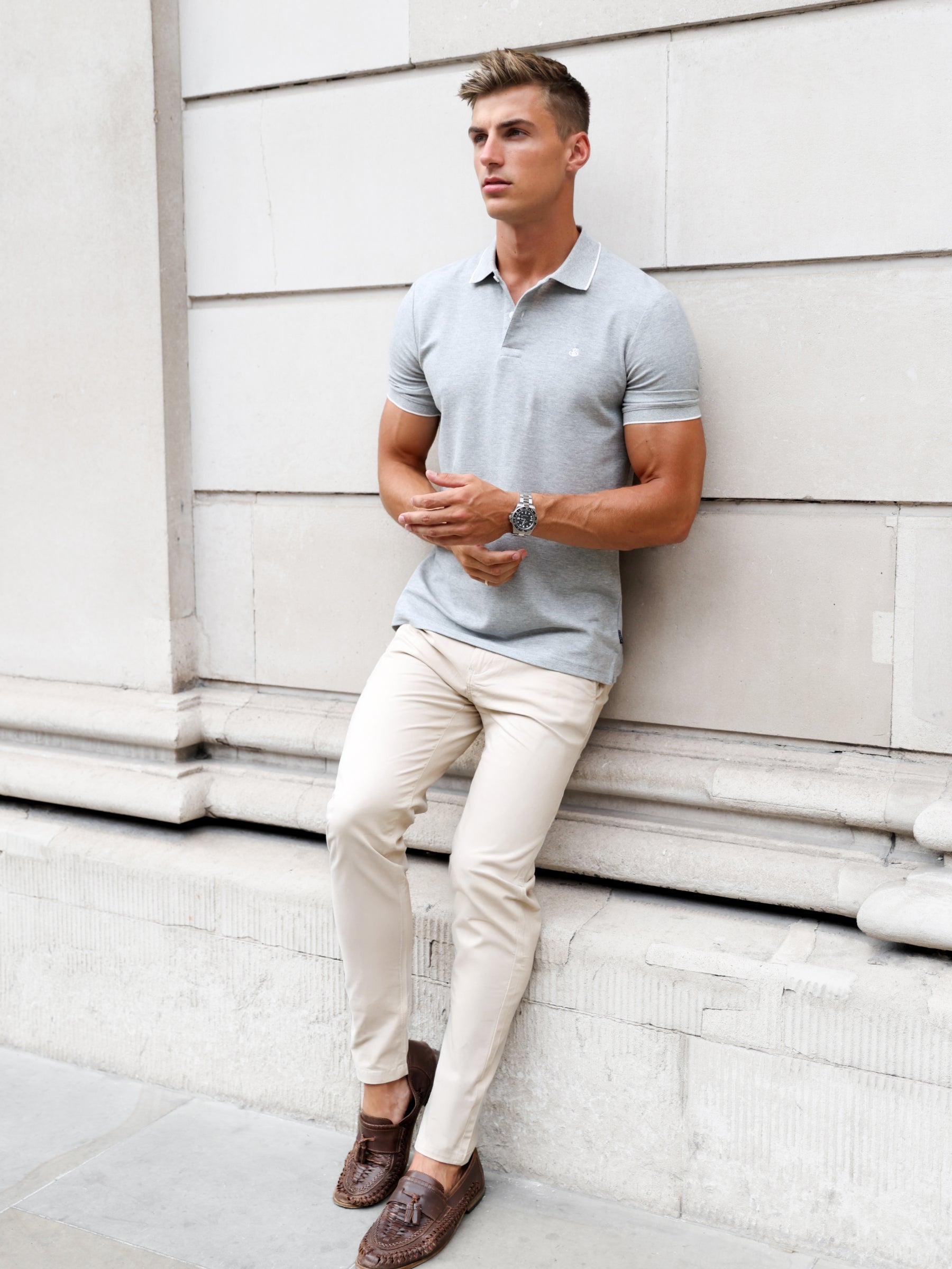 Buy Blakely Grey Sonoma Polo Shirt Free delivery on orders over