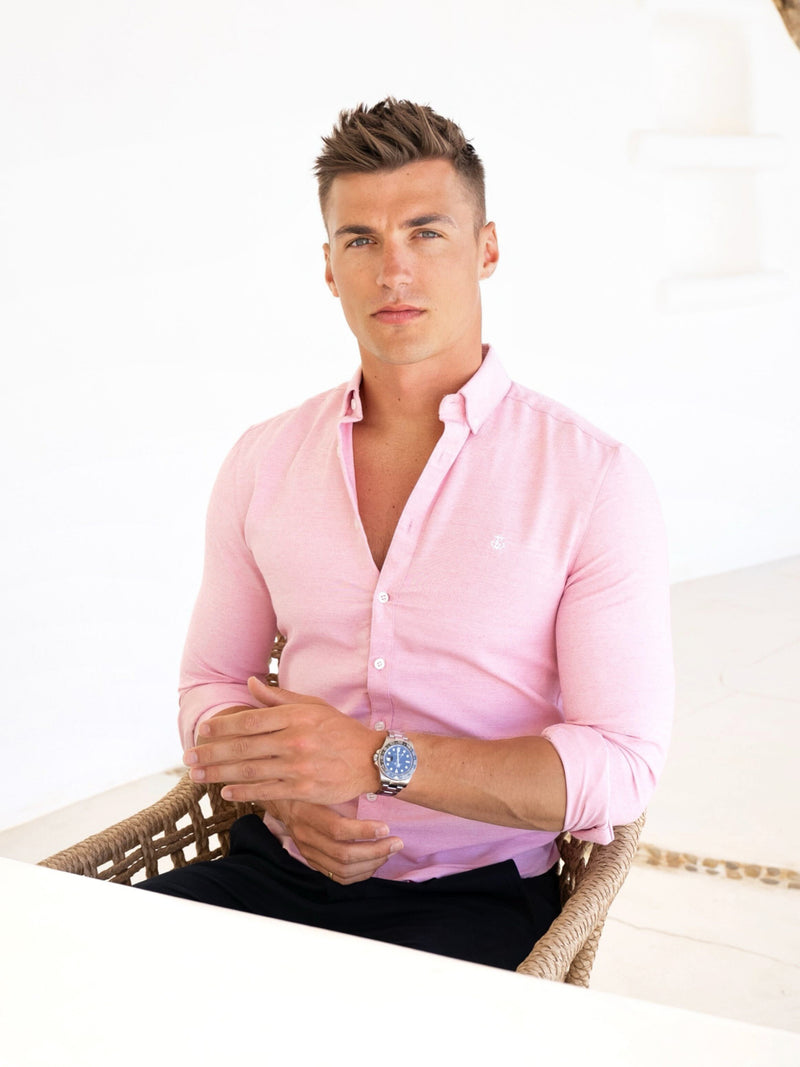 Dallas Long Sleeve Shirt - Pink