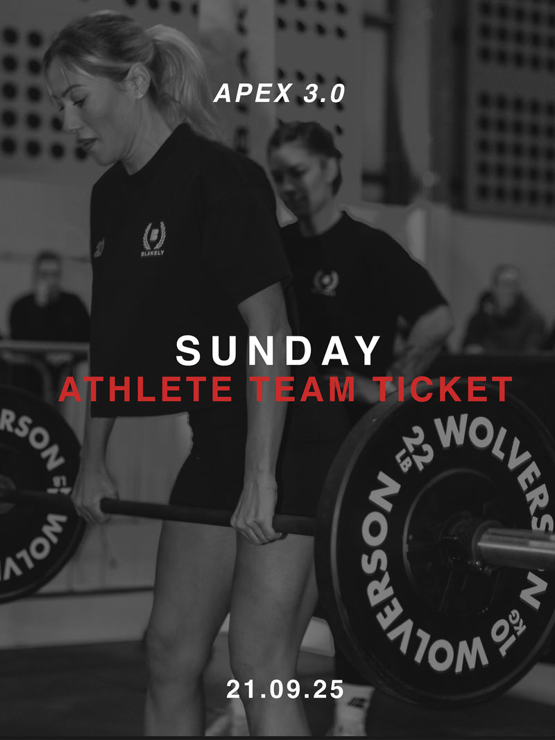 APEX Athlete Tickets - Sunday