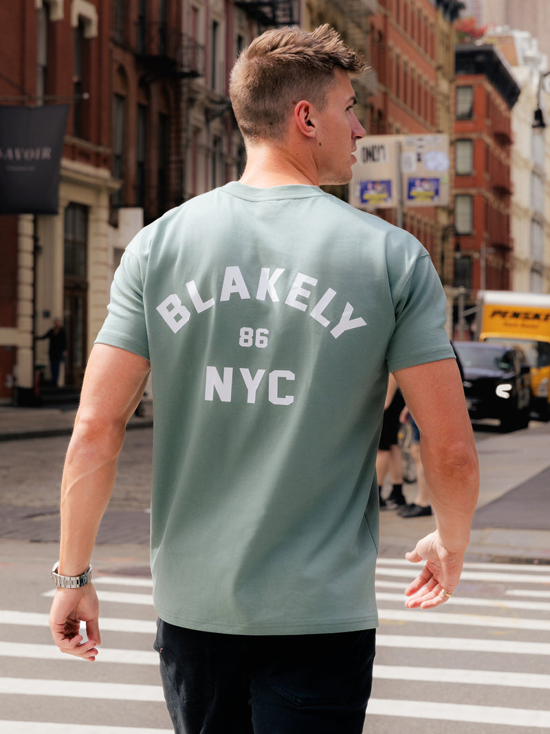 NYC Relaxed T-Shirt - Sage Green