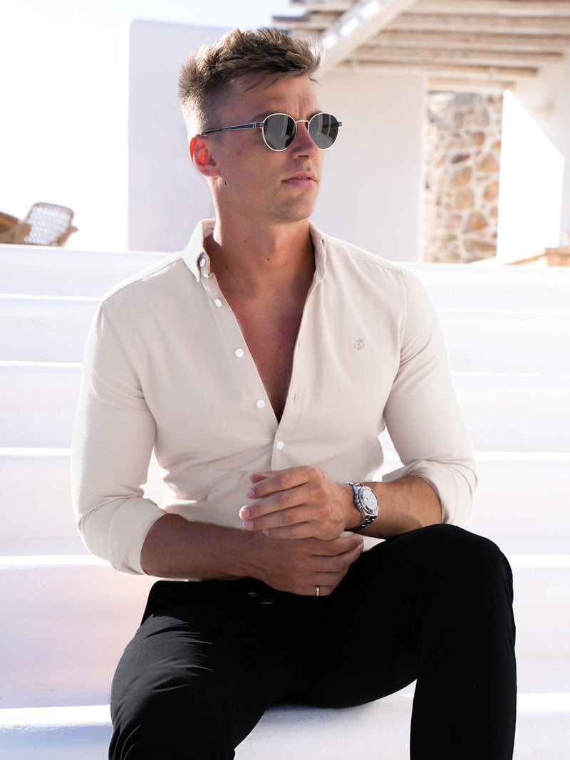 Sedona Slim Fit Shirt - Bone