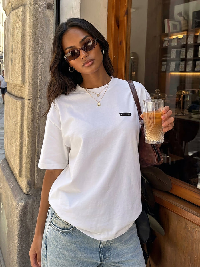 Olivia Oversized T-Shirt - White