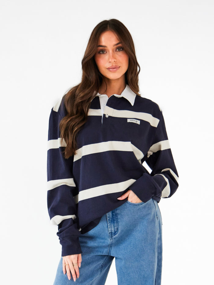 Tilly Rugby Shirt - True Navy