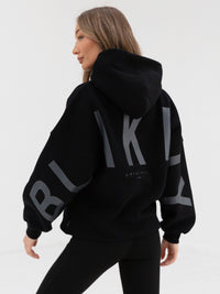 Tonal Isabel Oversized Hoodie - Black