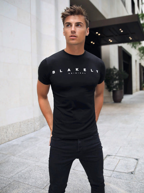 Buy Blakely Black Torcross T-Shirt | Free delivery on orders over £70 ...