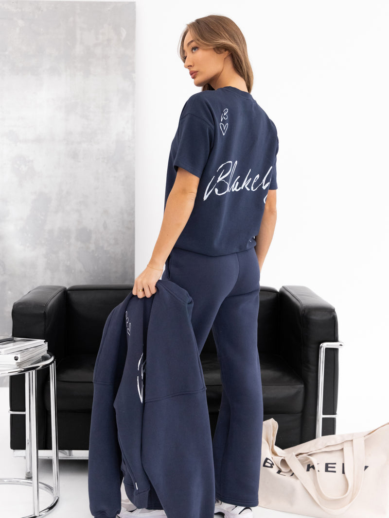 Esme Oversized T-Shirt - True Navy