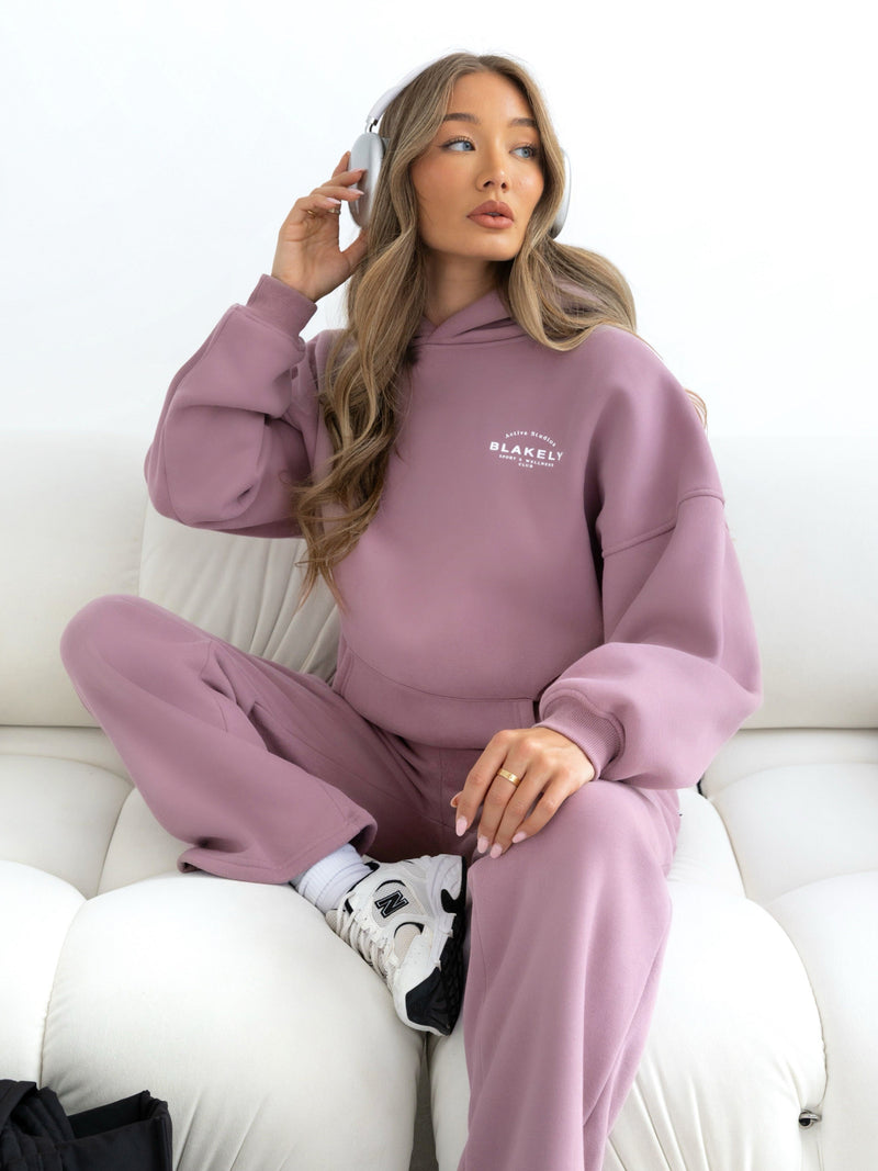 Active Studios Oversized Hoodie - Dusty Pink