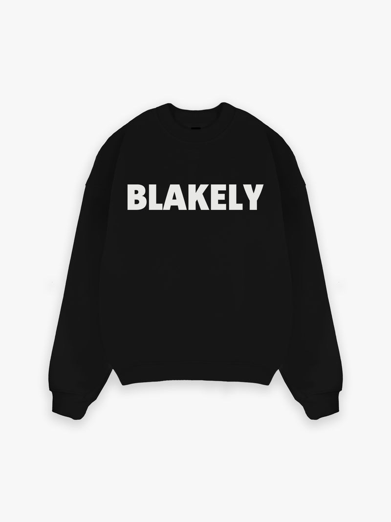 Studio Relaxed Jumper - Black
