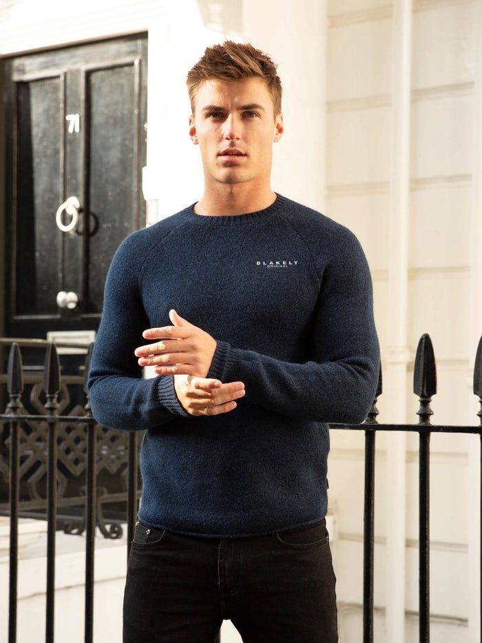 Yardley Knit Jumper - Navy