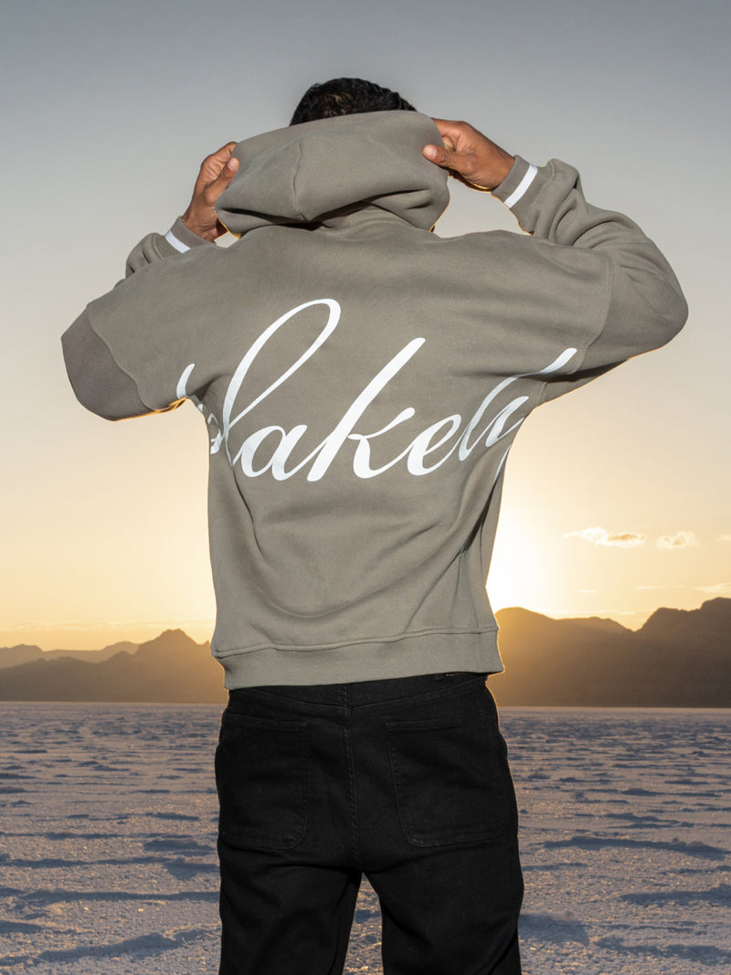 Abel Relaxed Hoodie - Safari Green