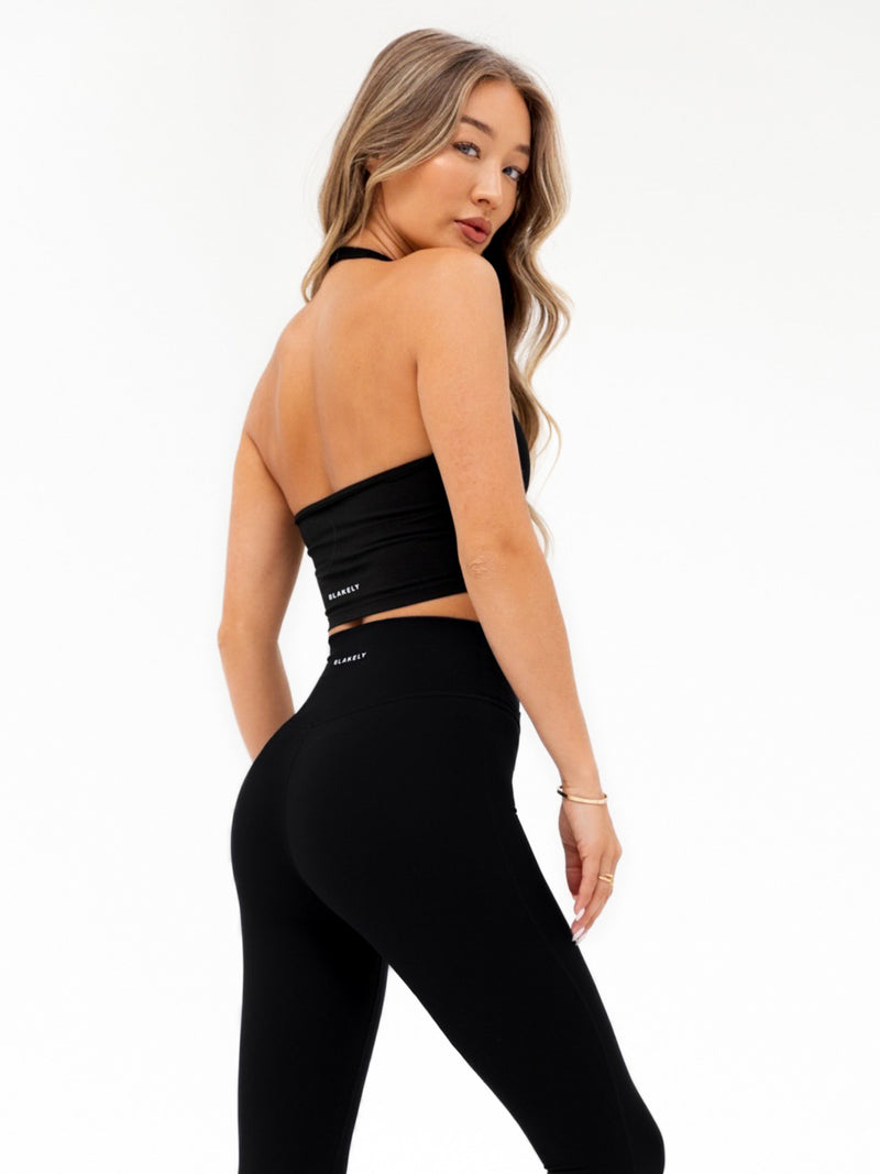 Ultimate Halter Neck Bra - Black